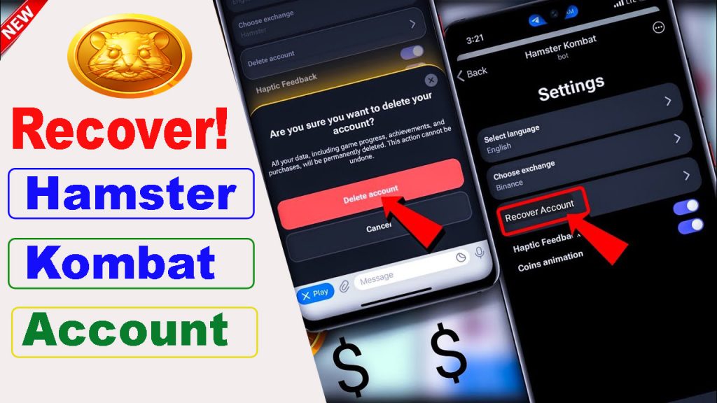 How to Recover Hamster Kombat Account - Working Method